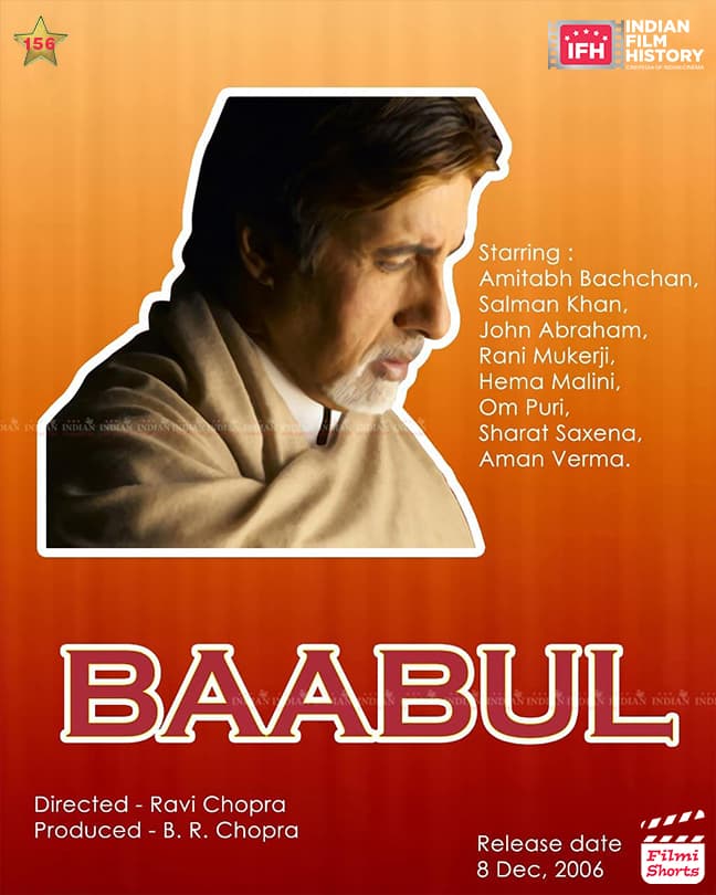 Baabul 2006, Amitabh Bachchan, Salman Khan, John Abraham, Rani Mukherjee, Hema Malini