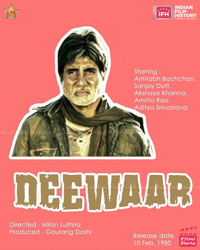 Deewaar—Let’s Bring Our Heroes Home 2004, Amitabh Bachchan, Sanjay Dutt,Akshay Khanna, Amrita Rao, Tanuja