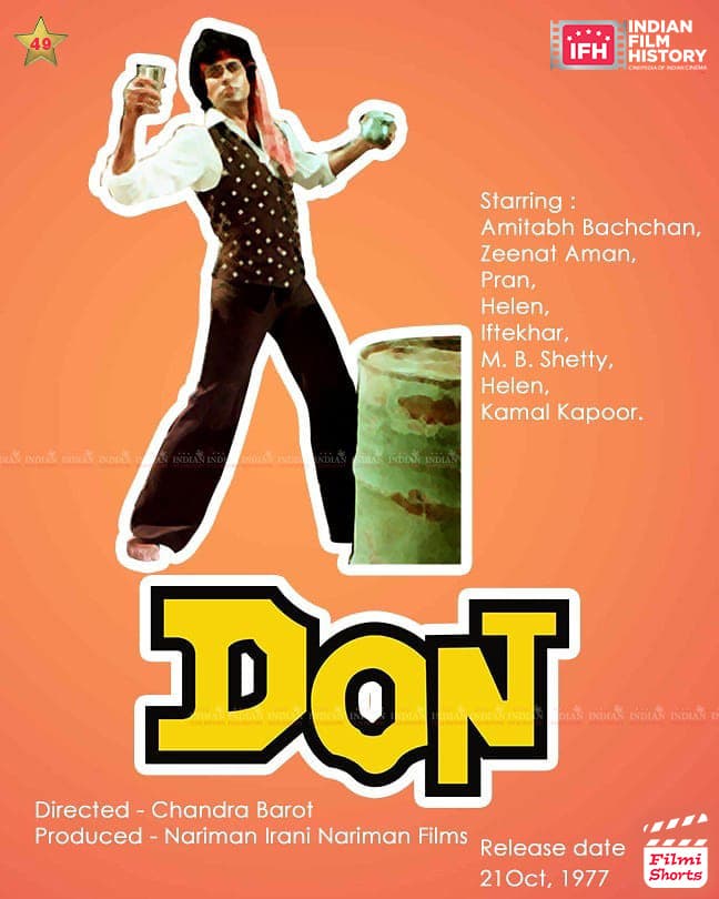 Don 1978, Amitabh Bachchan, Zeenat Aman