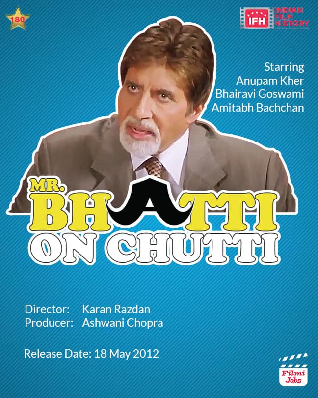 Mr Bhatti On Chutti 2012, Amitabh Bachchan,  Anupam Kher,  Bhairavi Goswami
