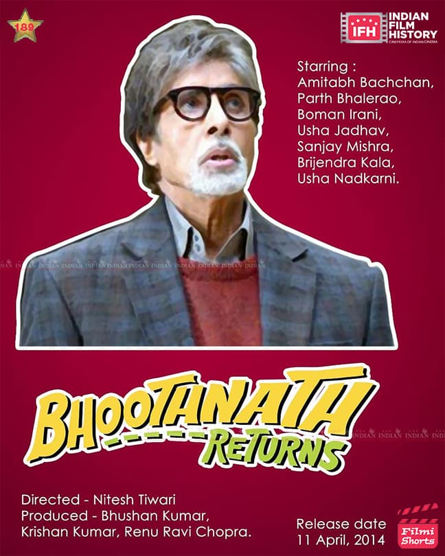 Bhoothnath Returns 2014, Amitabh Bachchan, Parth Bhaletrao