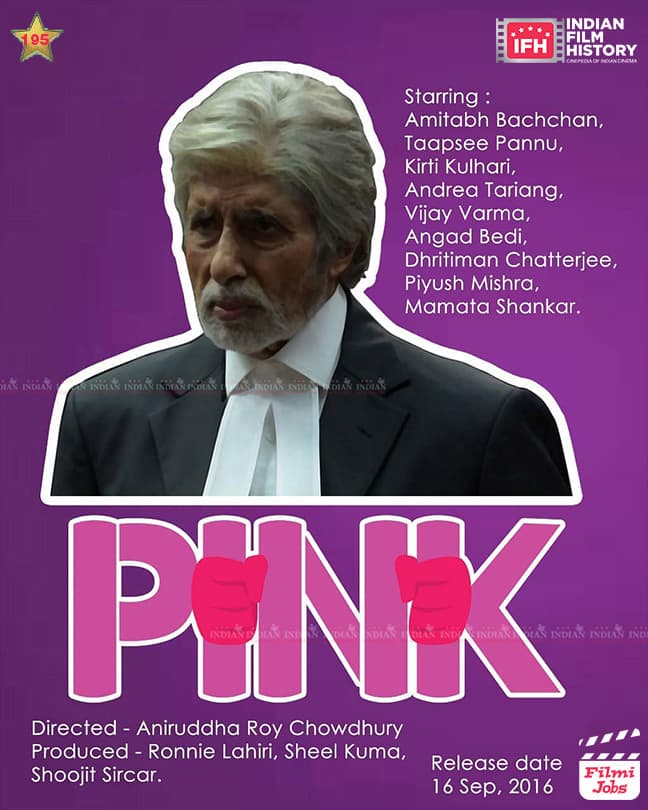Pink 2016, Amitabh Bachchan, Dhanush, Taapsee Pannu, Kirti Kulhari