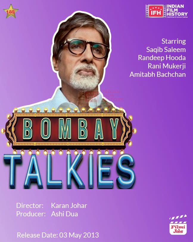 Bombay Talkies 2013, Amitabh Bachchan,  Saqib Saleem, Randeep Hooda, Rani Mukerji