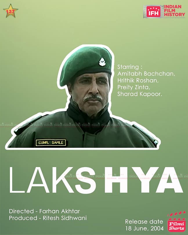 Lakshya 2004, Amitabh Bachchan, Hrithik Roshan, Preity Zinta