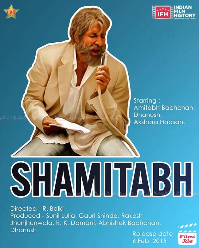 Shamitabh 2015, Amitabh Bachchan, Dhanush, Akshara Haasan