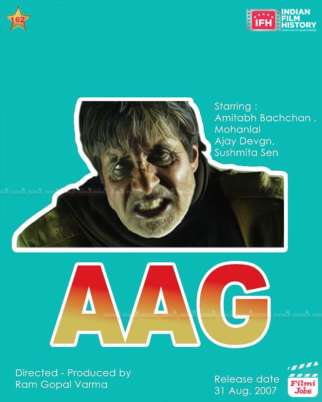 Ram Gopal Varma Ki Aag 2007, Amitabh Bachchan, Mohanlal, Ajay Devgan, Sushmita Sen, Urmila Matondkar