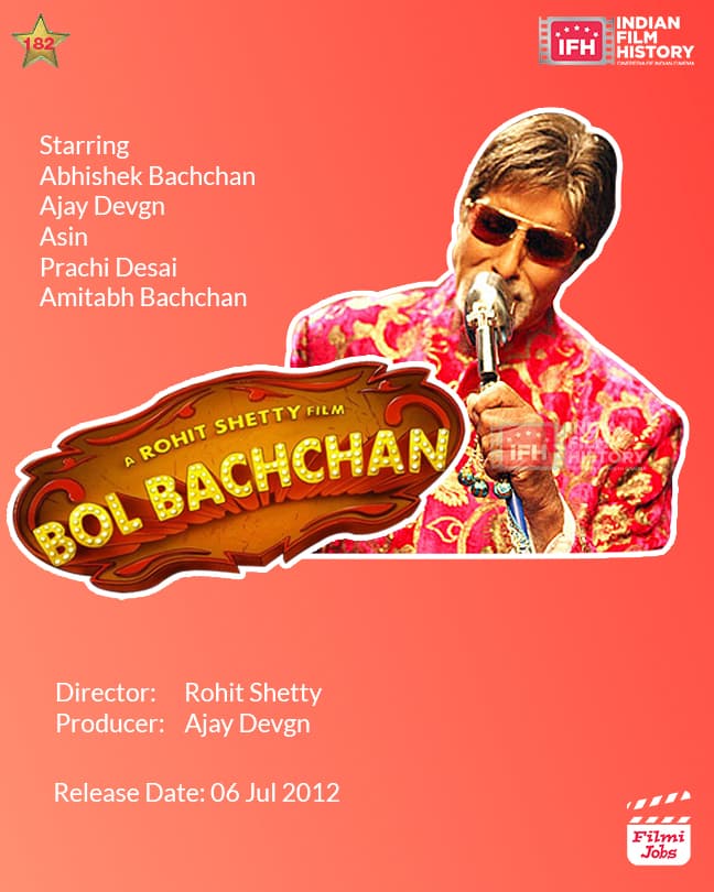 Bol Bachchan 2012, Amitabh Bachchan, Ajay Devgn, Asin, Prachi Desai