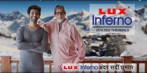 Lux Inferno new TVC featuring megastar