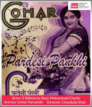 Pardesi Pankhi (1937) poster