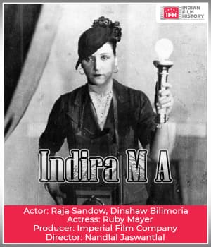 Indira M A  (1934) movie poster