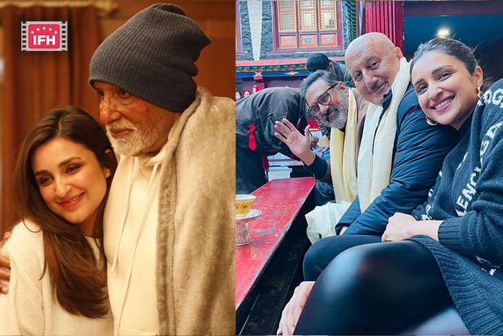 Parineeti Chopra Shares BTS Pics From 'Uunchai'