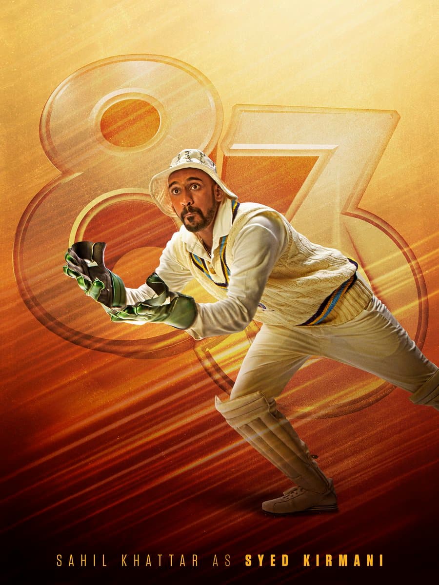 Sahil Khattar as Syed Kirmani 83The Film