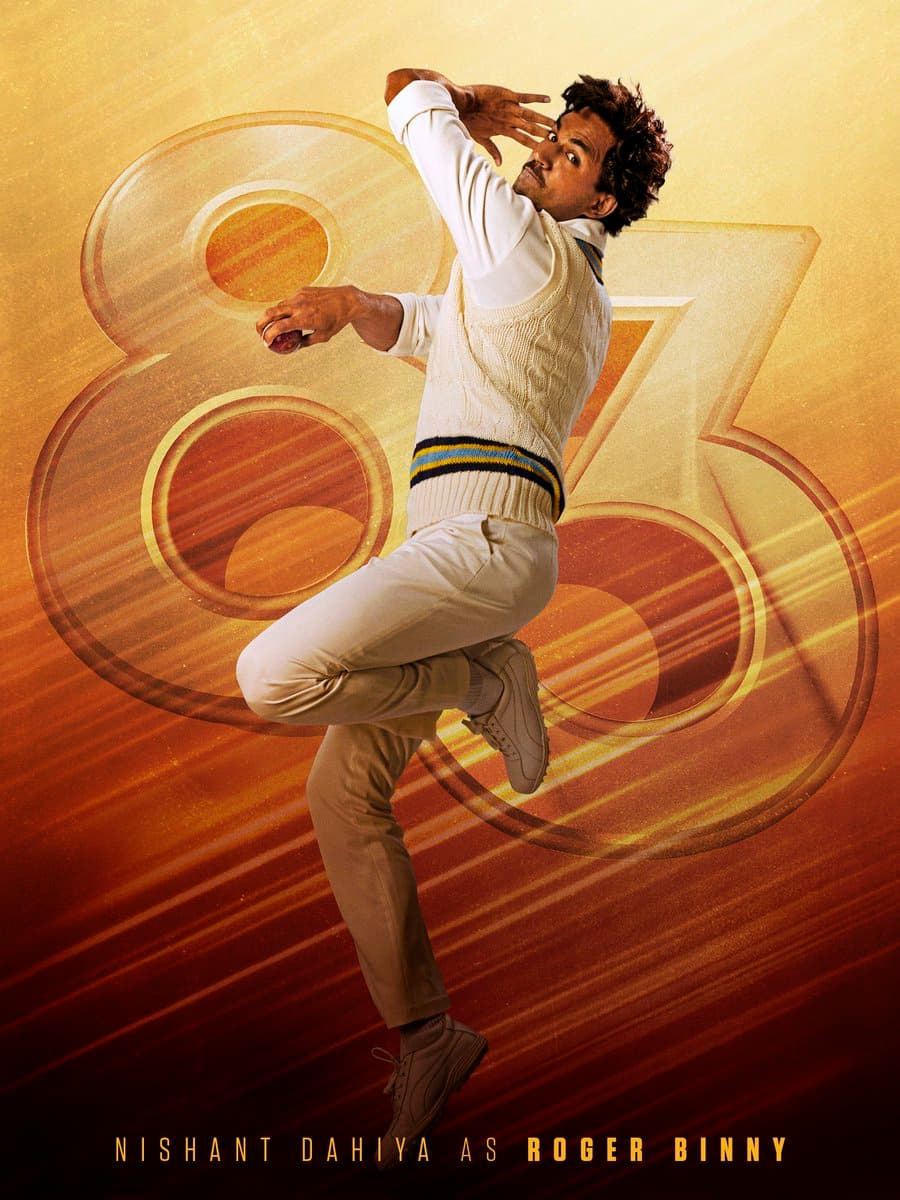 Nishant Dahiya as Roger Binny 83 The Film