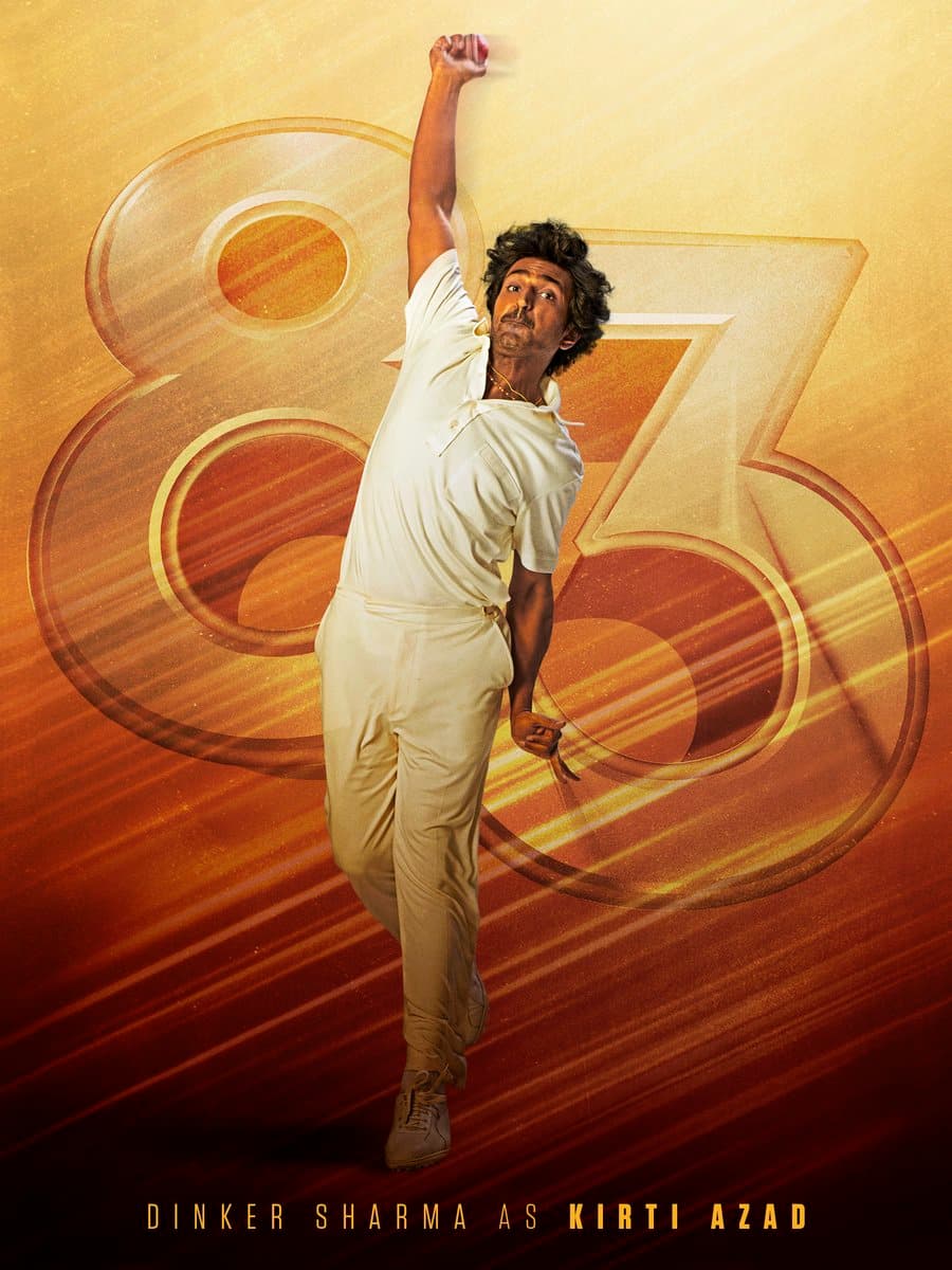 Dinker Sharma as Kirti Azad 83The Film