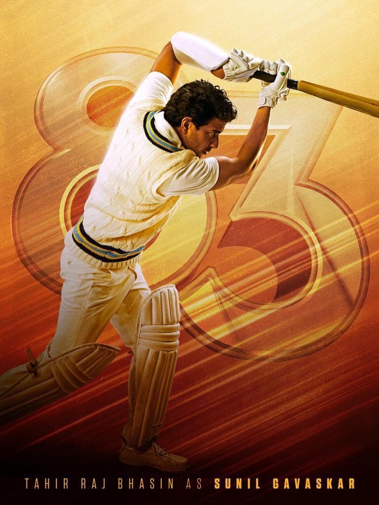 Tahir Raj Bhasin as Sunil Gavaskar 83 The Film