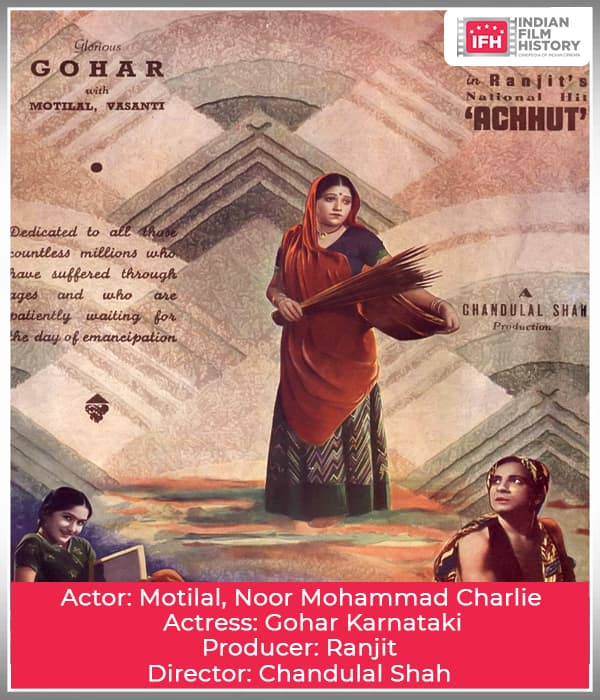 Achhut (1940) poster