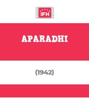 Aparadhi (1942) poster
