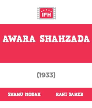 Awara Shahzada (1933) movie poster