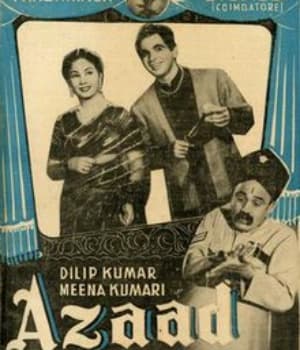 Azaad (1955) movie poster