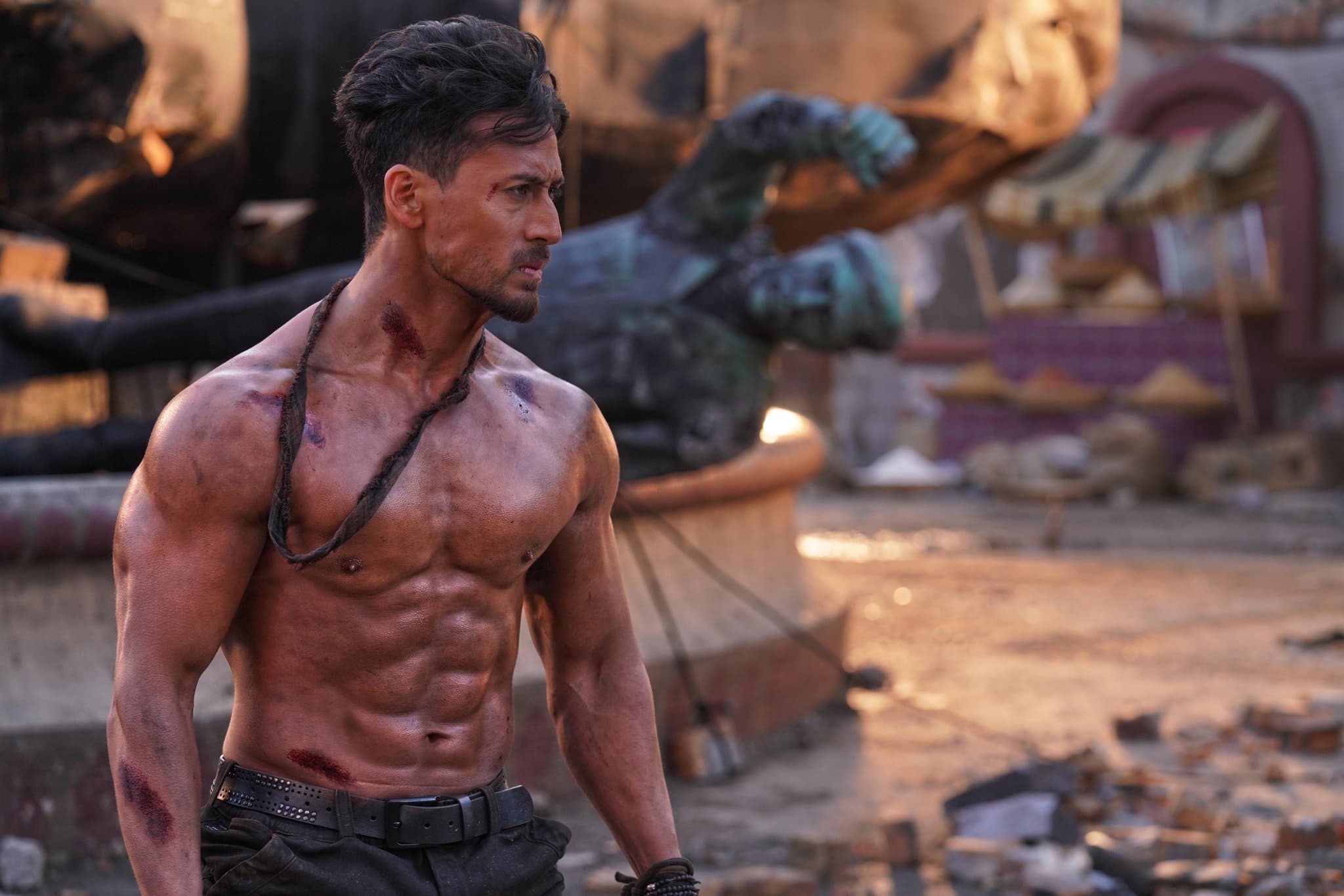 Tiger Shroff In A Still From 'Baaghi 3'