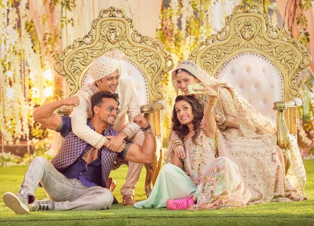 Tiger Shroff, Riteish Deshmukh, Shraddha Kapoor And Ankita Lokhande In A Still From 'Baaghi 3'