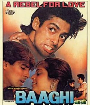 Baaghi (1990) poster