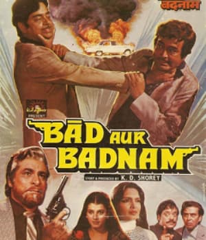 Bad Aur Badnaam (1985) poster