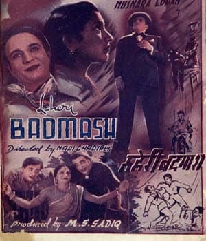 Badmash (1944) poster