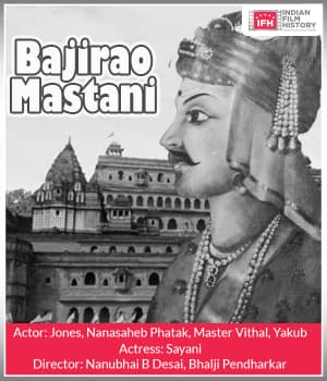 Bajirao Mastani (1925) movie poster