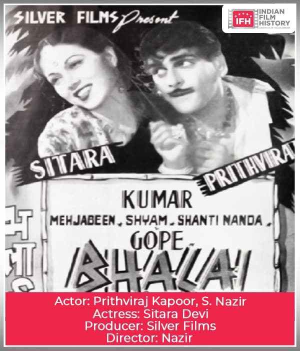 Bhalai (1943) movie poster