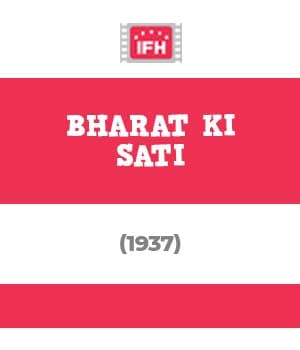 Bharat Ki Sati (1937) poster