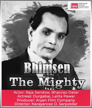Bhimsen The Mighty (1930) poster