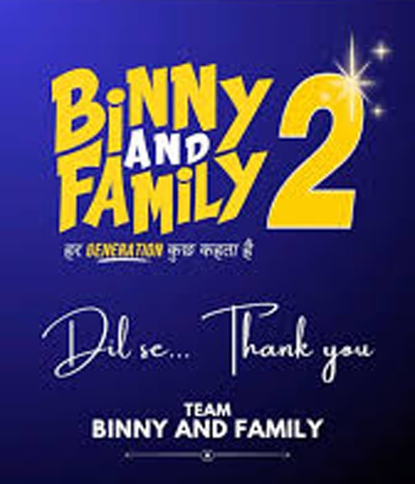 Binny And Family 2 (2026) poster