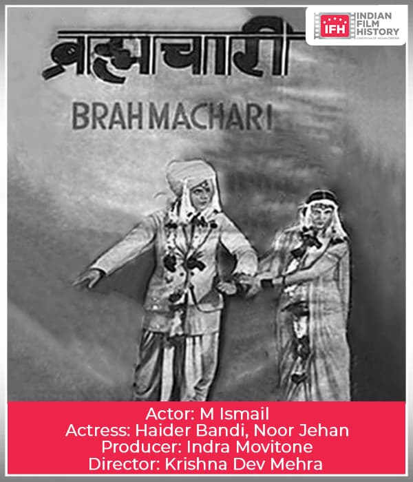 Brahmachari (1938) poster