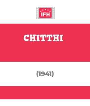 Chitthi (1941) poster
