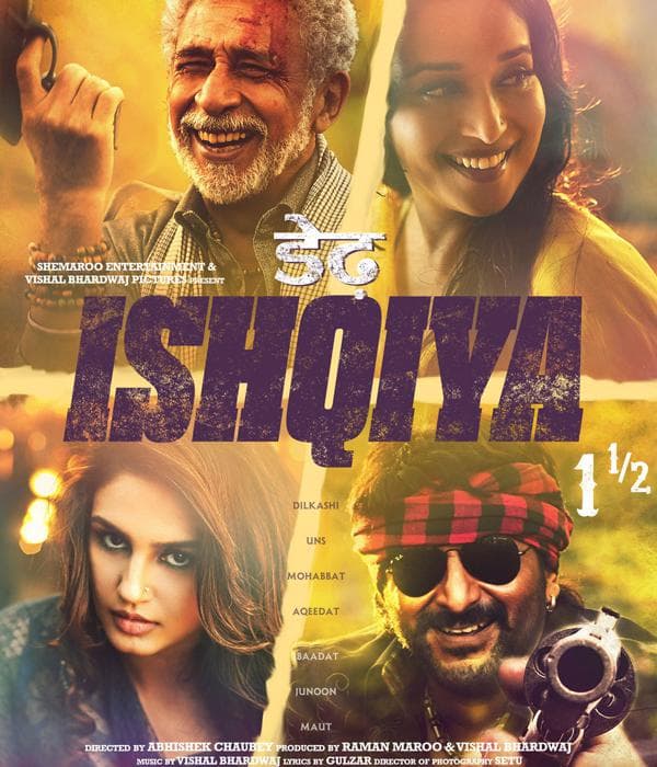 Dedh Ishqiya (2013) poster