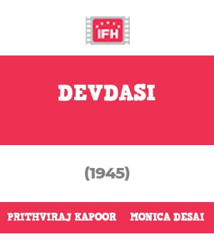 Devdasi (1945) poster