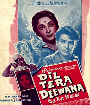 Dil Tera Diwana (1962) poster