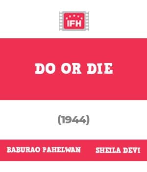 Do Or Die (1944) poster