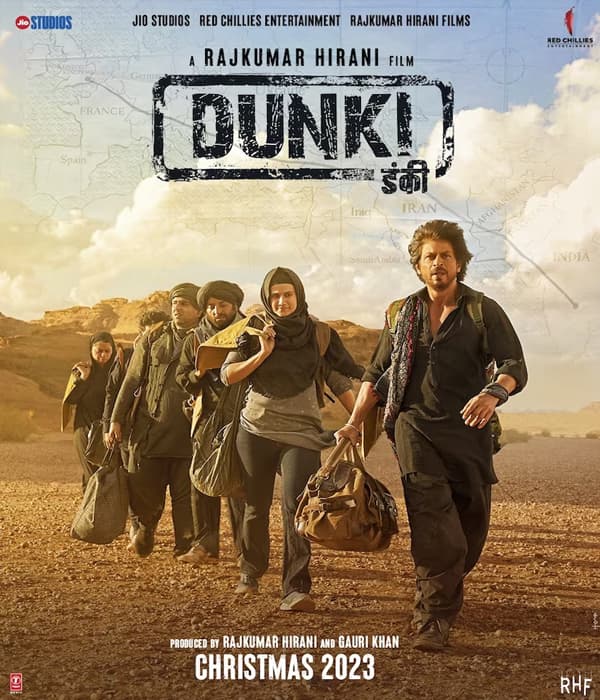 Dunki (2023) poster
