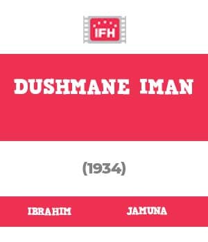 Dushmane Iman (1934) poster