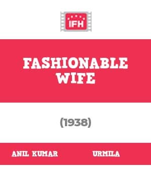 Fashionable Wife (1938) movie poster