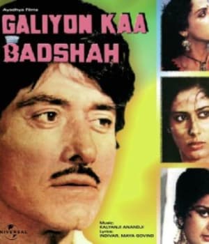 Galiyon Ka Badshah (1989) poster