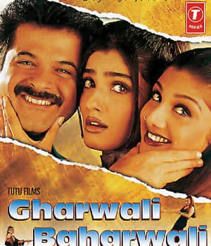 Gharwali Baharwali (1998) poster