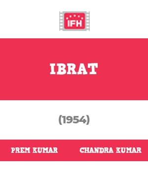 Ibrat (1954) poster