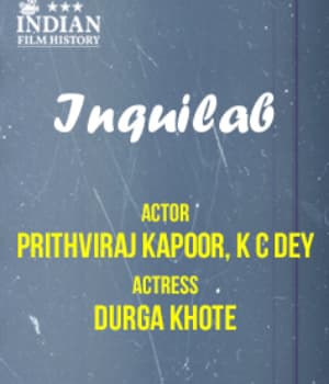 Inquilab (1935) poster
