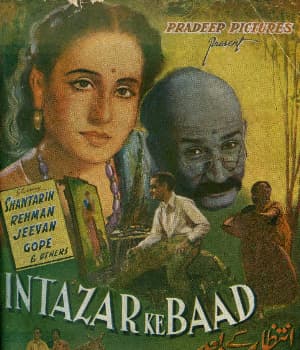 Intezar Ke Baad (1947) poster