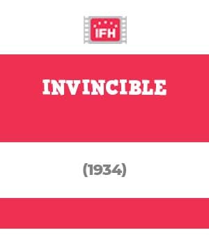 Invincible (1934) poster