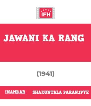 Jawani Ka Rang (1941) poster