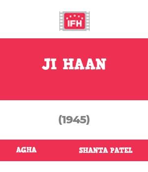 Ji Haan (1945) movie poster